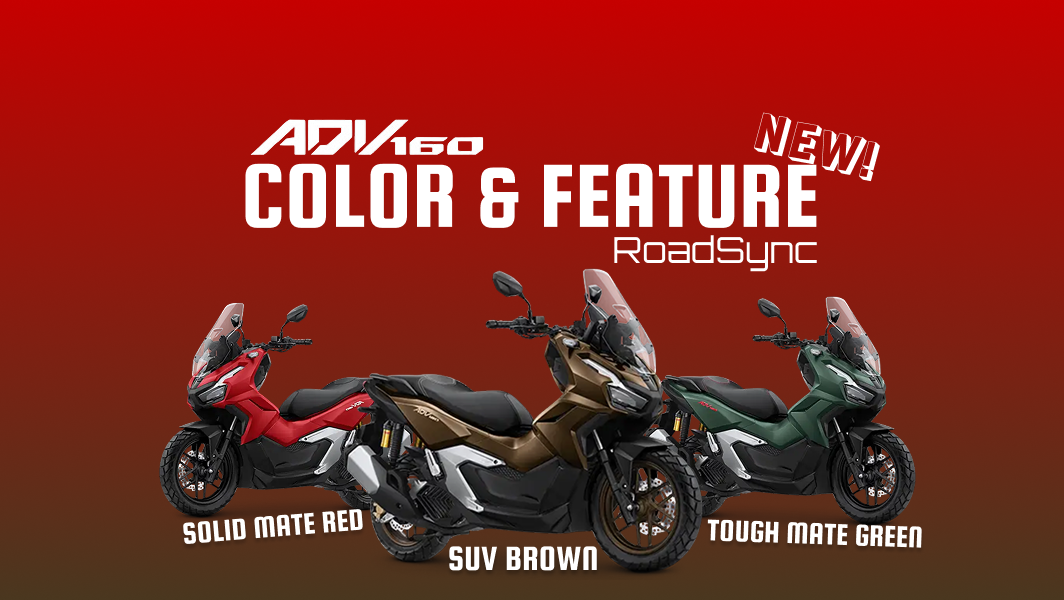 Honda ADV160 Warna Baru & Fitur RoadSync, Tampil Lebih Stylish